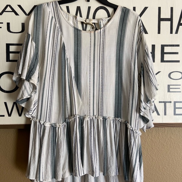 Anthropologie Tops - Moon River Striped Top